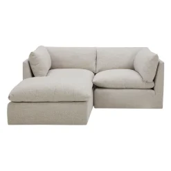 Modular Loveseat with Ottoman - 3 pcs