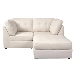 Modular Loveseat with Ottoman - 3 pcs