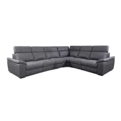 Modular Power Reclining Sectional with Adjustable Headrests - 6 pcs
