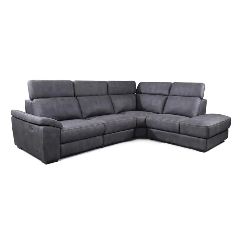 Modular Power Reclining Sectional with Adjustable Headrests - 4 pcs