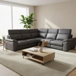 Modular Power Reclining Sectional with Adjustable Headrests - 5 pcs