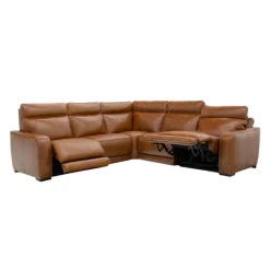 Modular Power Reclining Sectional with Built-In Speakers, Massage & Heat - 5 pcs