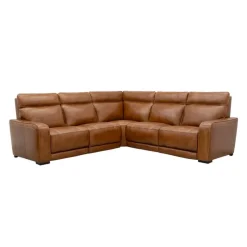 Modular Power Reclining Sectional with Built-In Speakers, Massage & Heat - 5 pcs