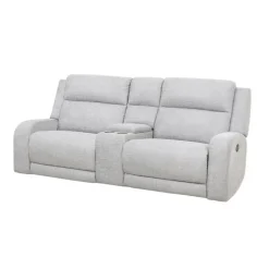Modular Reclining Loveseat and Console with Storage and Cup Holders - 3 pcs