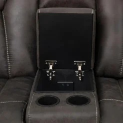 Modular Reclining Loveseat with Console - 3 pcs