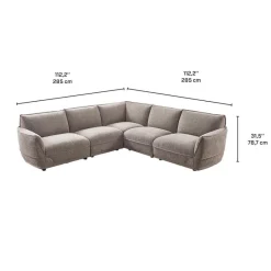 Modular Sectional - 5 pcs