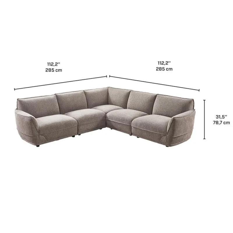 Modular Sectional - 5 pcs
