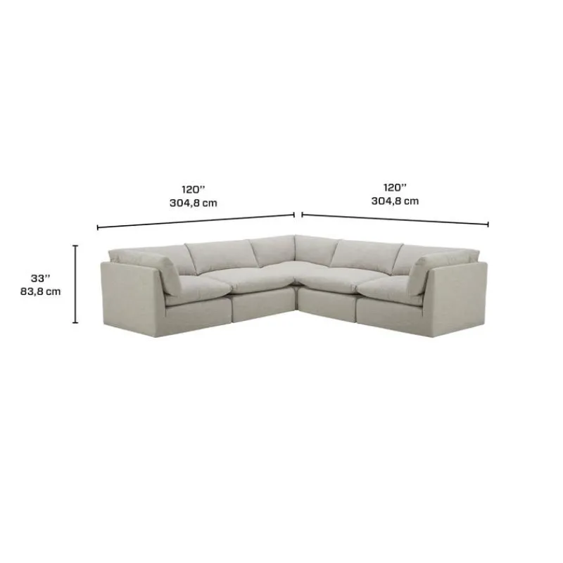 Modular Sectional - 5 pcs