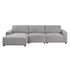 Sofa By Fancy Modular Sectional with Chaise on the Left - 3 pcs