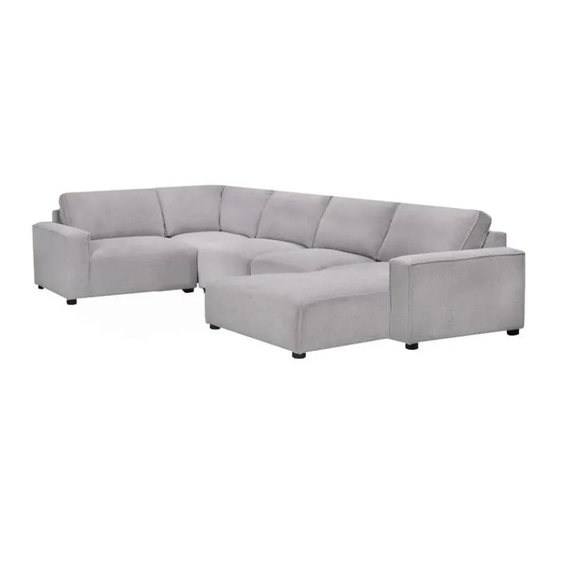 Sofa By Fancy Modular Sectional with Chaise on the Right - 5 pcs