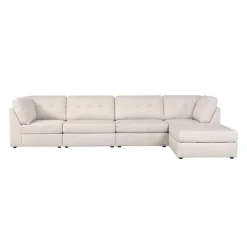 Modular Sectional with Ottoman - 5 pcs