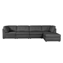 Modular Sectional with Ottoman - 5 pcs