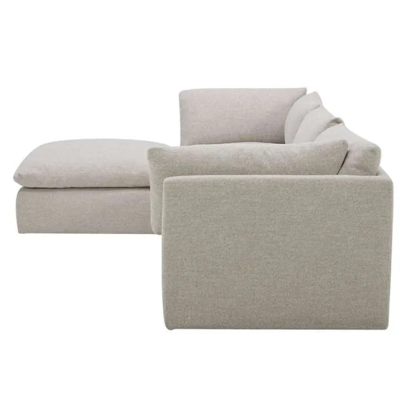 Modular Sectional with Ottoman - 4 pcs