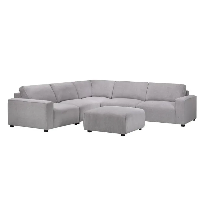 Sofa By Fancy Modular Sectional with Ottoman - 6 pcs