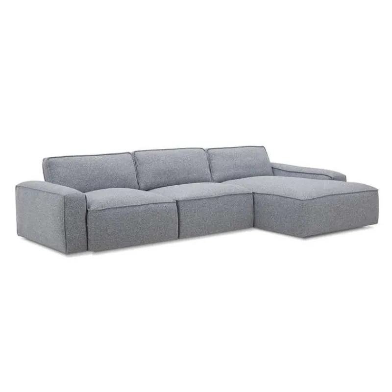 Modular Sectional with Right-Side Chaise - 3 pcs