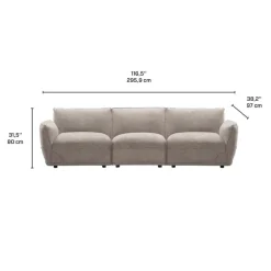 Modular Sofa - 3 pcs