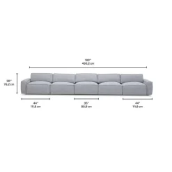 Modular Sofa - 5 pcs