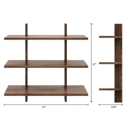 Nexera Modular Wall Shelving System