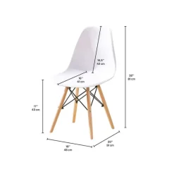 Moulded Chairs (Set of 2) -
