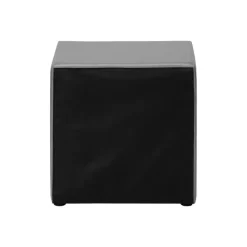 Monarch Nightstand - upholstered / 2 storage drawers - 21"h - leather-look -
