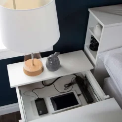 Meubles South Shore Nightstand Charging Station - South Shore