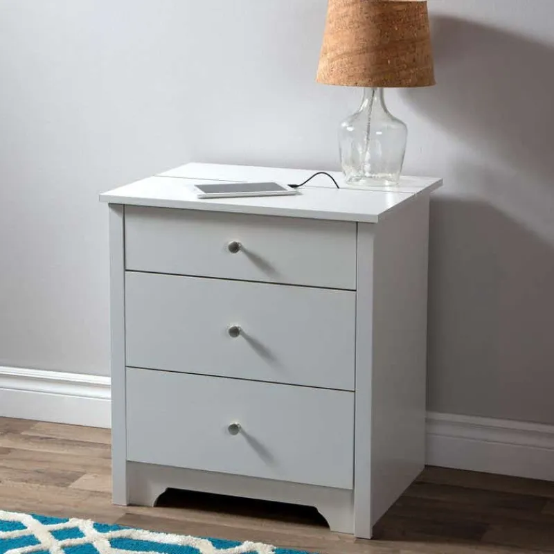 Meubles South Shore Nightstand Charging Station - South Shore