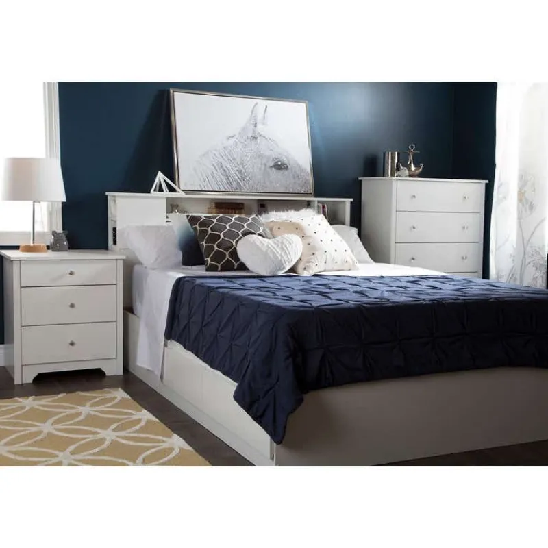 Meubles South Shore Nightstand Charging Station - South Shore
