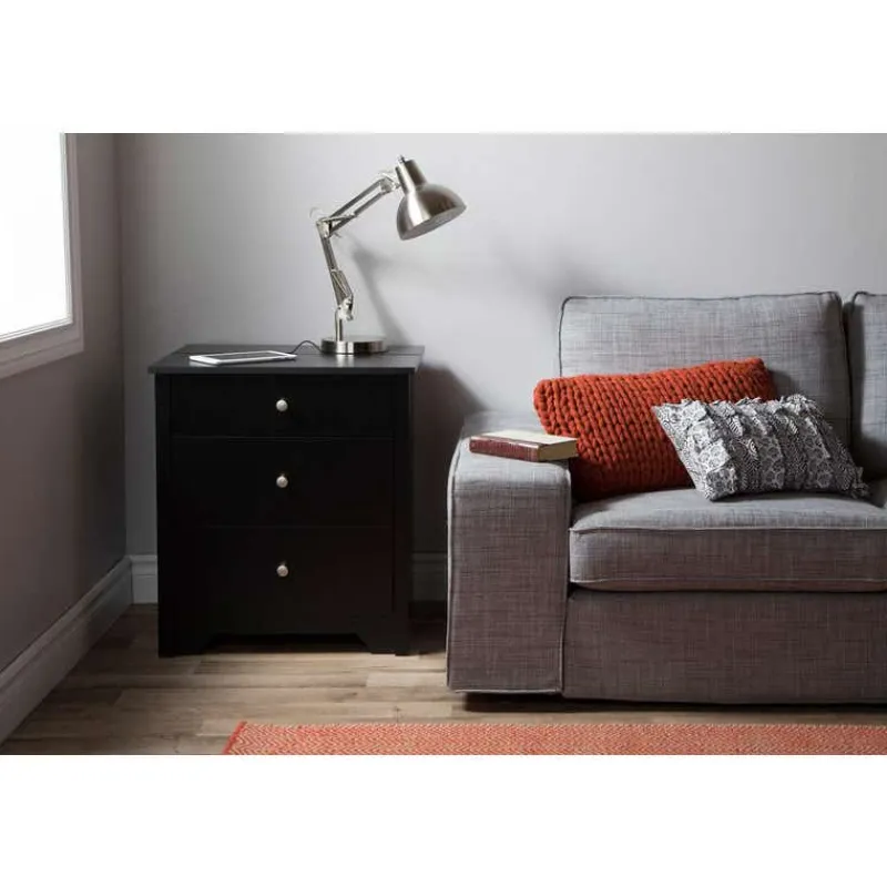 Meubles South Shore Nightstand Charging Station - South Shore