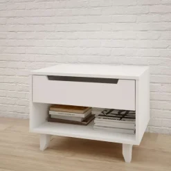Nexera Nightstand, 1-Drawer, -