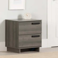 Meubles South Shore Nightstand With 2 Drawers - South Shore