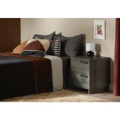 Meubles South Shore Nightstand With 2 Drawers - South Shore