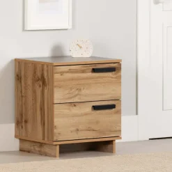 Meubles South Shore Nightstand With 2 Drawers - South Shore