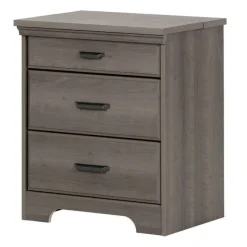 Meubles South Shore Nightstand with Charging Station - South Shore