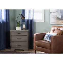 Meubles South Shore Nightstand with Charging Station - South Shore