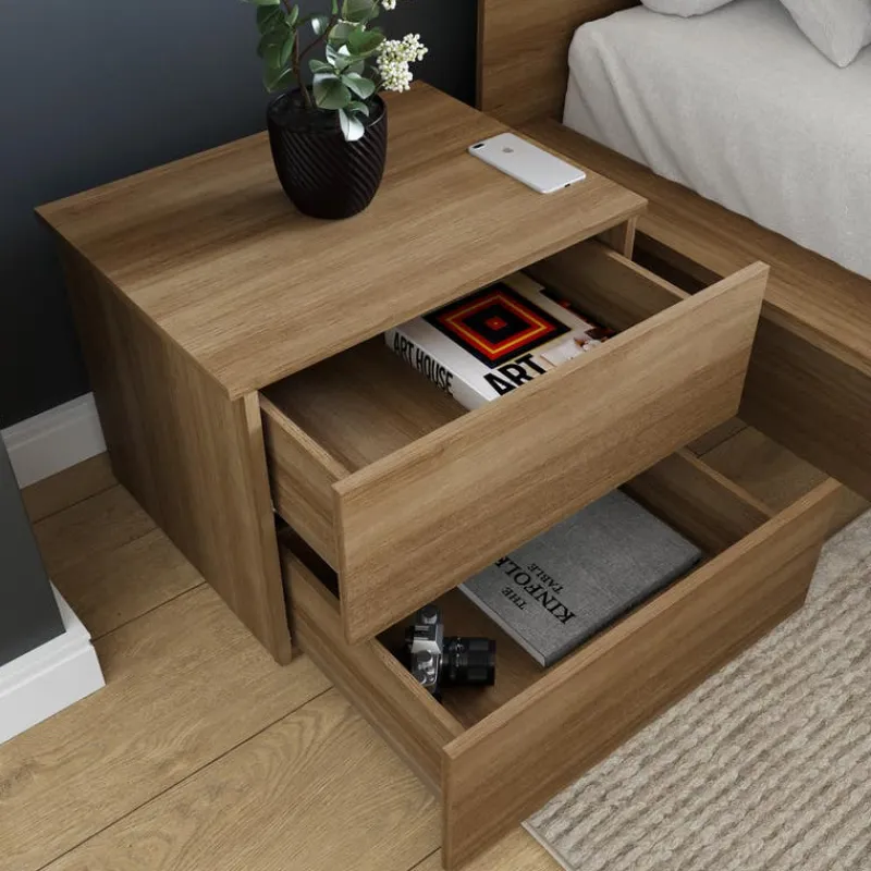 Nexera Nightstand With 2-Drawers -
