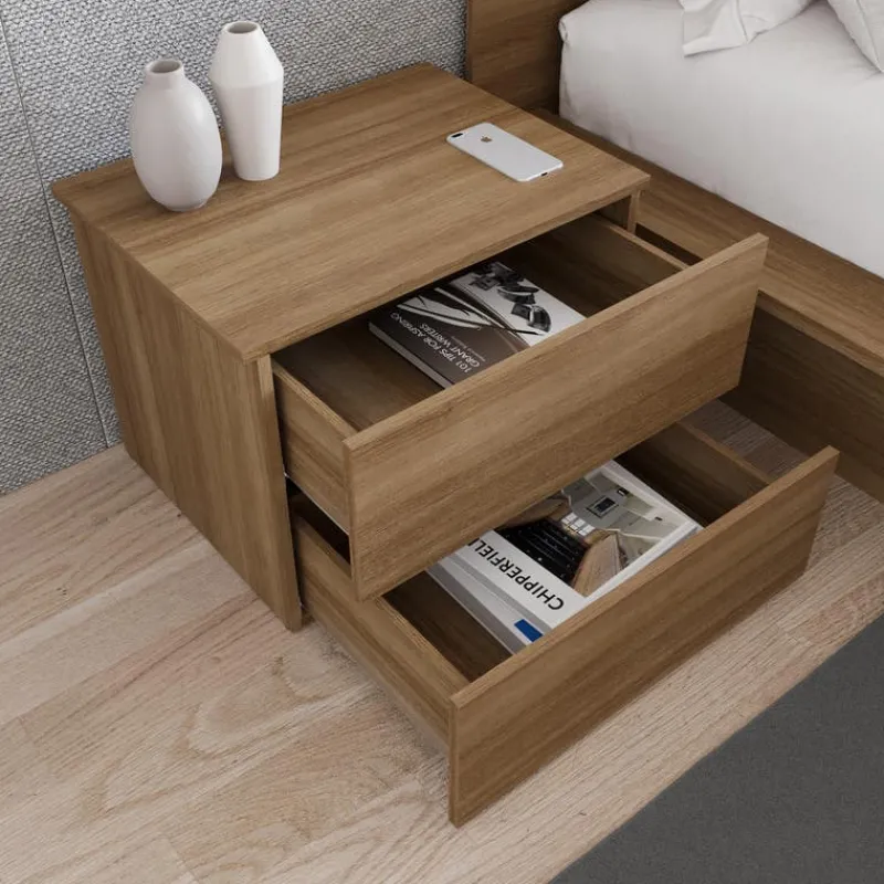 Nexera Nightstand With 2-Drawers -