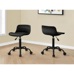 Monarch Office chair - juvenile low back - adjustable height    -