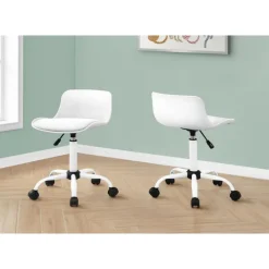 Monarch Office chair - juvenile low back - adjustable height    -