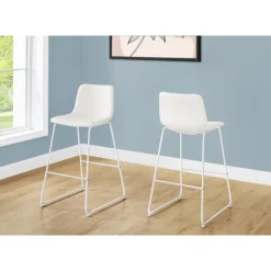 Monarch Office chair - standing desk / metal frame - curved backrest / leather- -