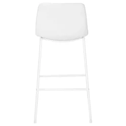 Monarch Office chair - standing desk / metal frame - curved backrest / leather- -
