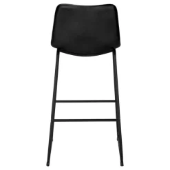 Monarch Office chair   standing desk / metal frame - curved backrest / leather- -