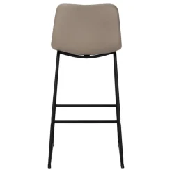 Monarch Office chair   standing desk / metal frame - curved backrest / leather- -