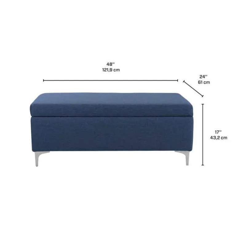 Sofa By Fancy Ottoman with Storage