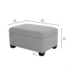 Sofa By Fancy Ottoman with Storage
