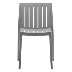 Outdoor Resin Stackable Chairs (Set of 2) -