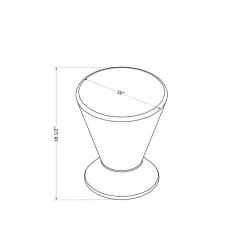 Meubles South Shore Outdoor Side Table