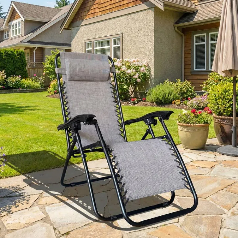 Outdoor Textilene Zero Gravity Folding Chair -