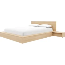 Nexera 4-Piece King Low Platform Bedroom Set (78