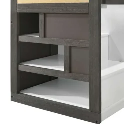 5-Piece Twin Loft Bed with Storage and Desk (39")