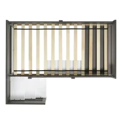 5-Piece Twin Loft Bed with Storage and Desk (39
